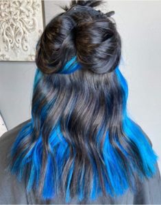 Gallery blue hair 605 styling co hair salon sioux falls