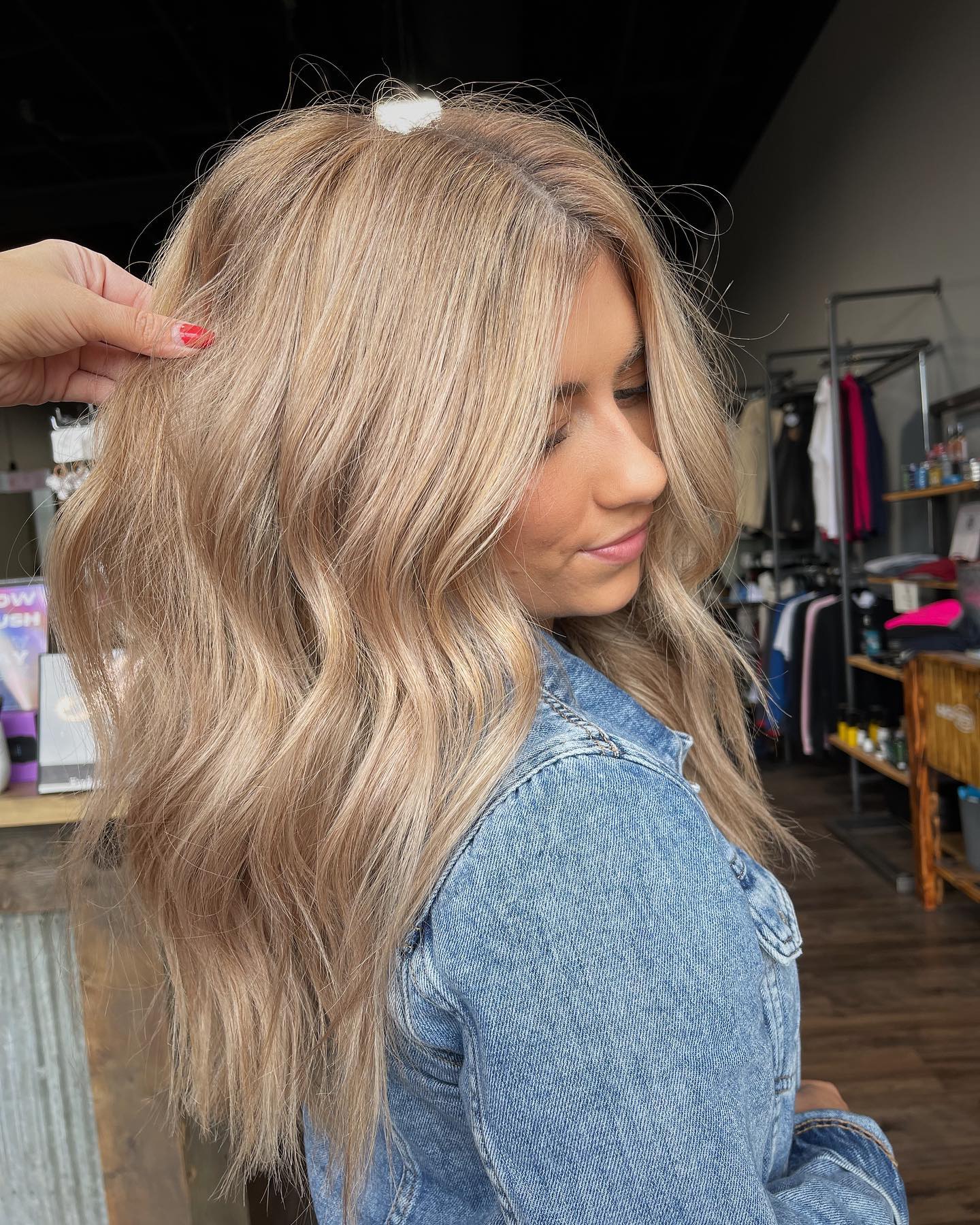 Warm Blonde gorgeous warm blonde hair color sioux falls