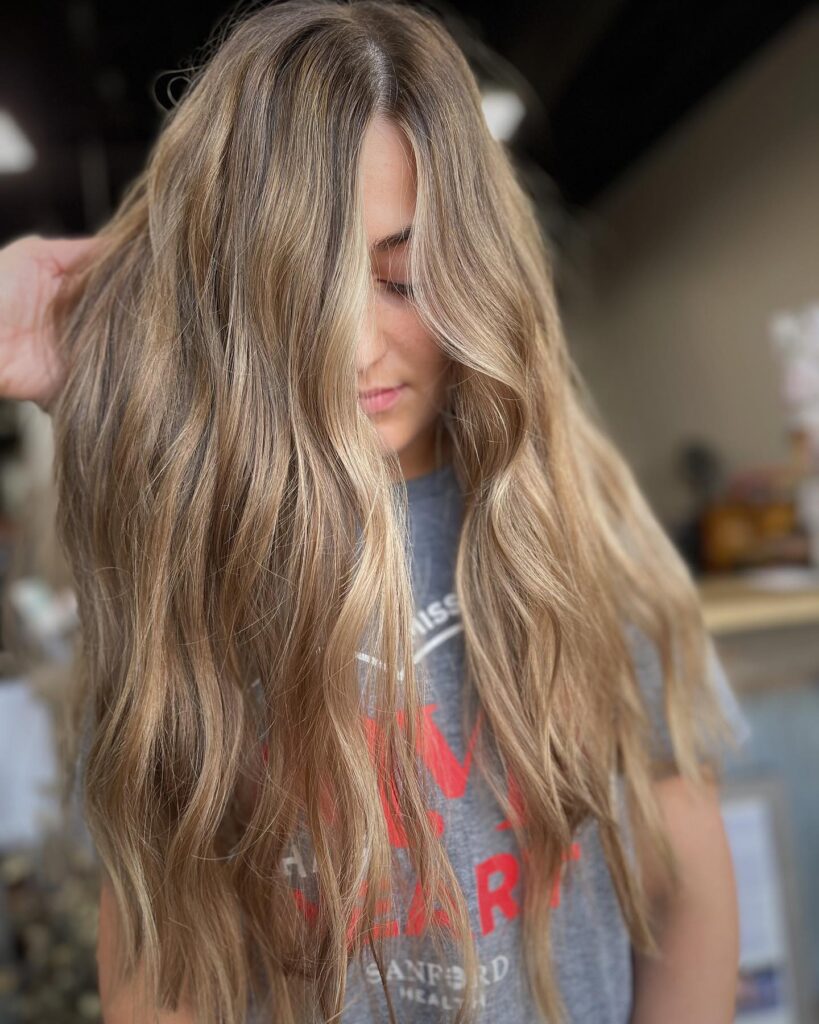 reverse balayage sioux falls