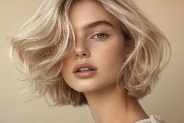 short hair blonde hair short hair blonde hair